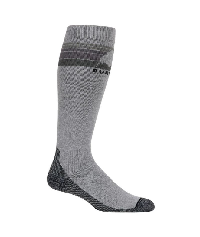Calcetines Burton Midweight Emblem Hombre Gris