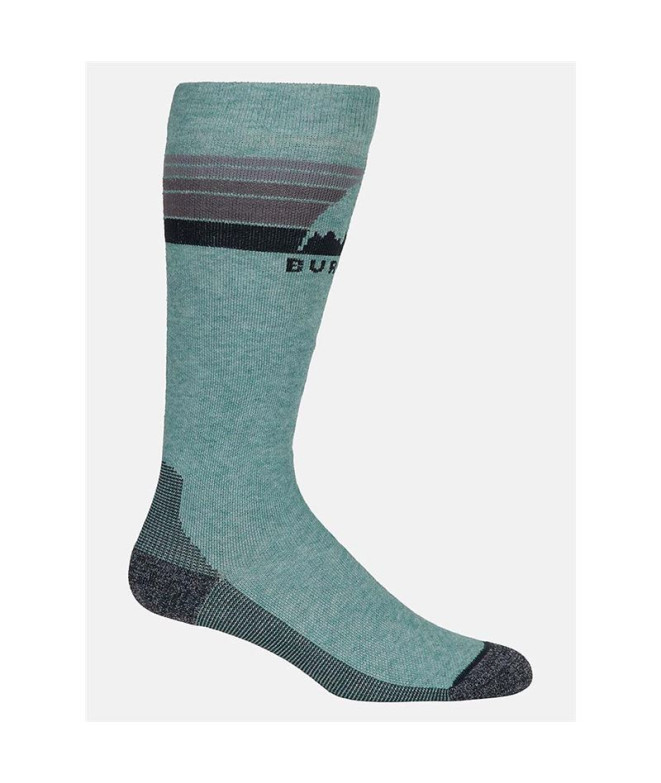 Calcetines Burton Emblem Midweight Mujer Petrol Verde