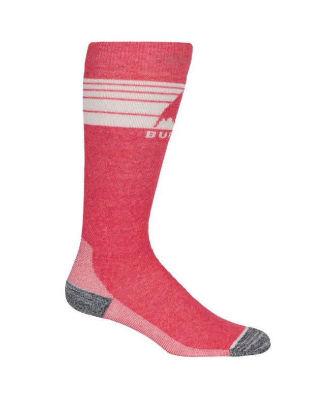 Calcetines Burton Emblem Midweight Mujer Melocotón