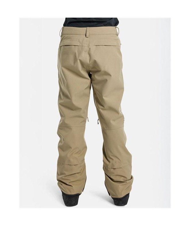 Pantalon Femme Pantalon Burton Society Taupe