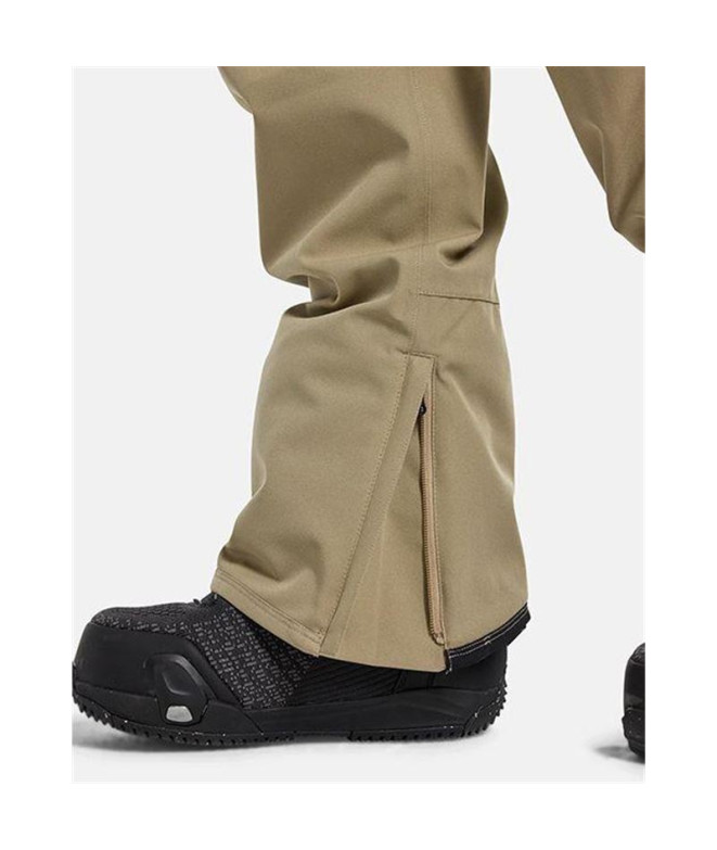 Pantalon Femme Pantalon Burton Society Taupe