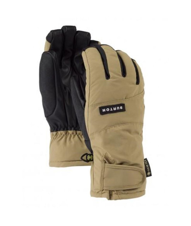 Guantes Burton W Reverb Gore-Tex Glv Kelp Hombre Beige/Negro
