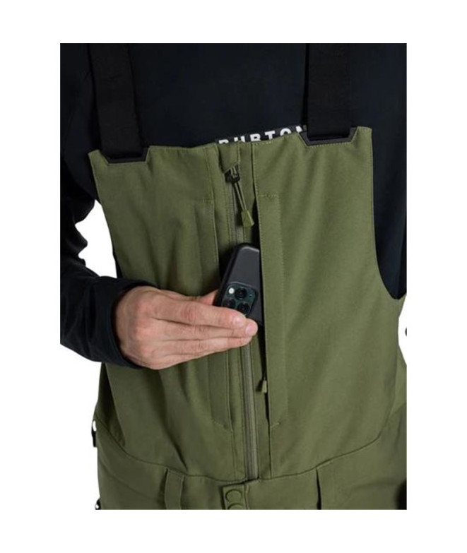 Pantalon Homme Bavoir Burton Reserve Forest Moss