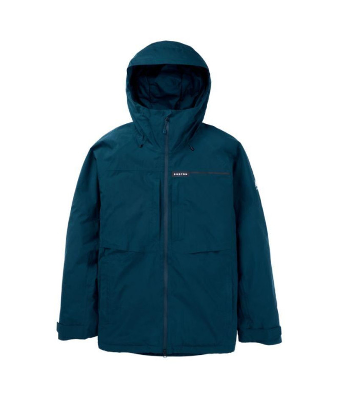 Chaqueta Burton Frostner Hombre Deep Emeralda