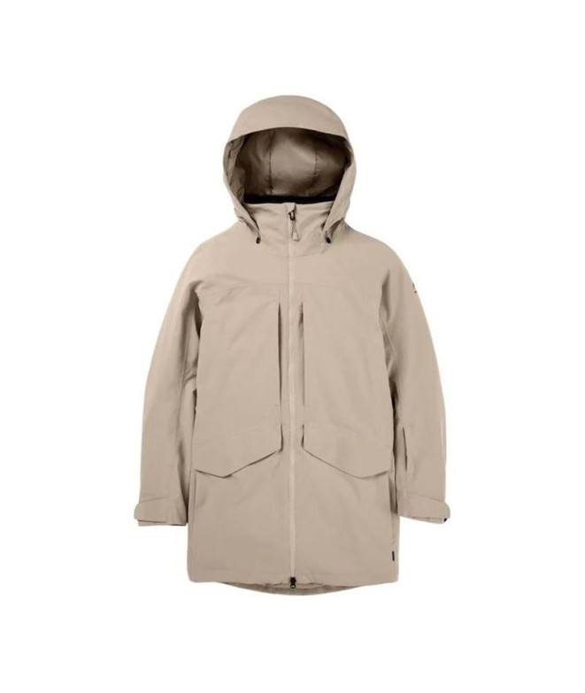 Chaqueta de Esquí Y Snow Burton Prowess 2.0 Mujer Summit Taupe