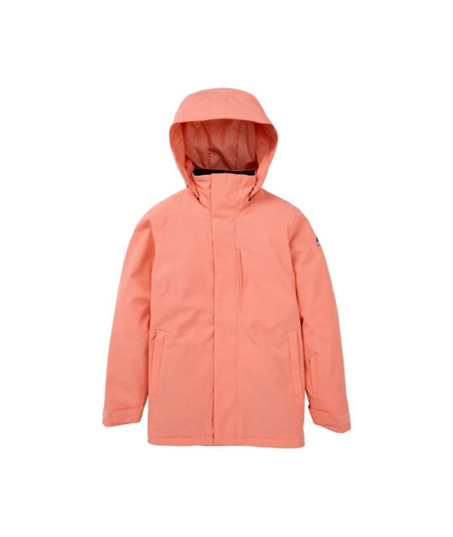 Chaqueta Burton Jet Ridge  Mujer Peach Echo