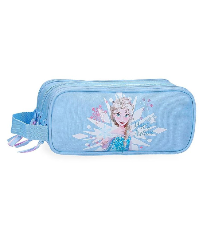 Estuche Disney 3C Frozen Magic Ice Azul