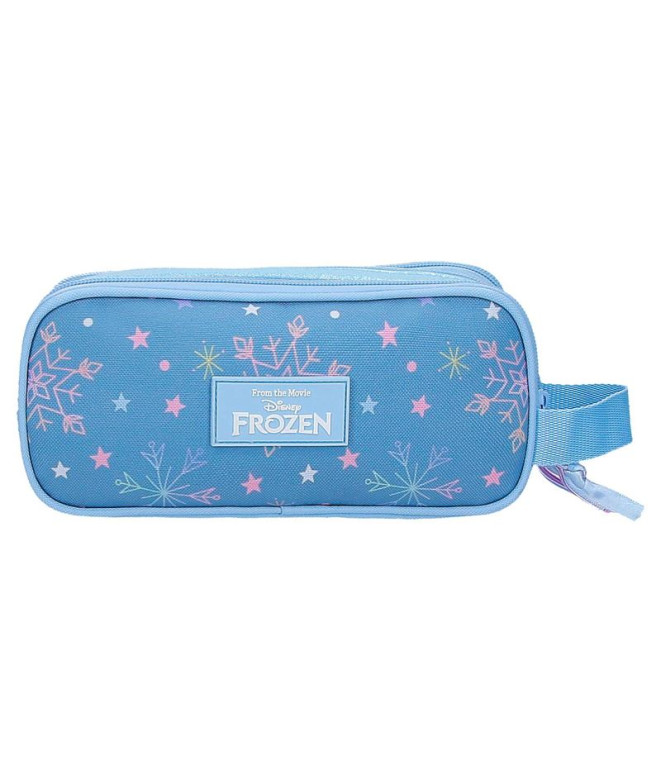 Estuche Disney 3C Frozen Magic Ice Azul