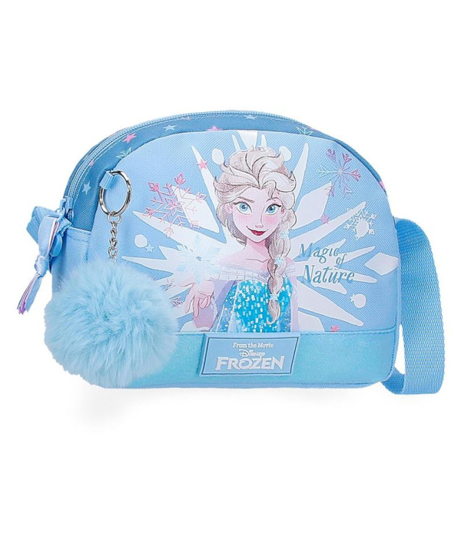 Mala a tiracolo Bolsa de mão - Bolsa de ombro Disney Frozen Magic Ice Azul