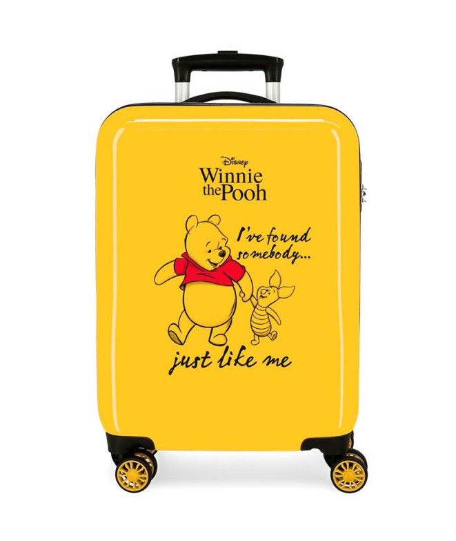 Trolley Disney Abs Mala 55Cm.4W Winnie The Pooh Amarelo Ocre