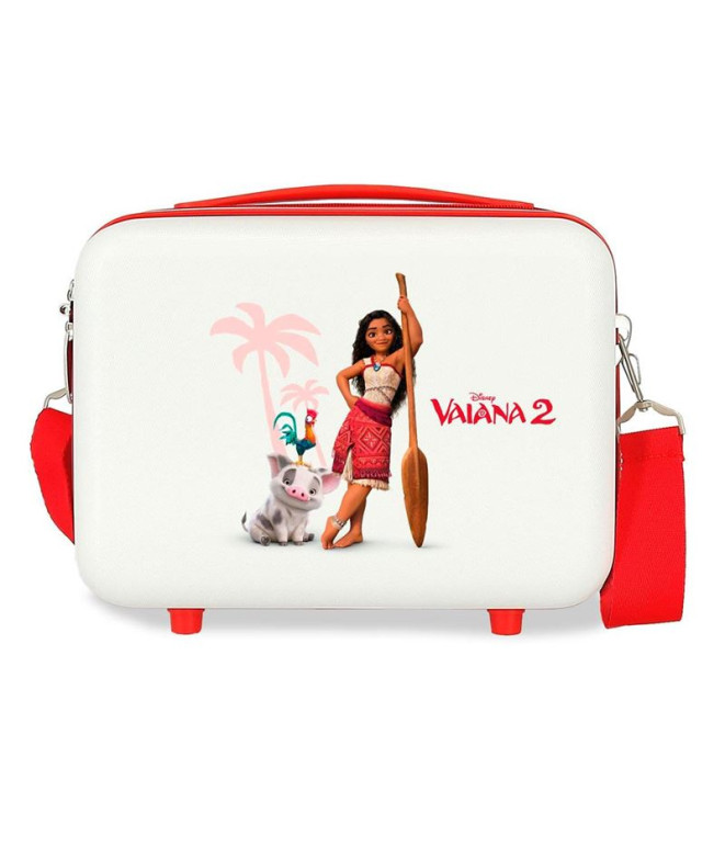 Necessaire Necessaire Disney Abs Adap. Vaiana e Amigos Branco