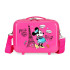 Estojo Disney Abs Adapt Around The World Fúcsia Rosa