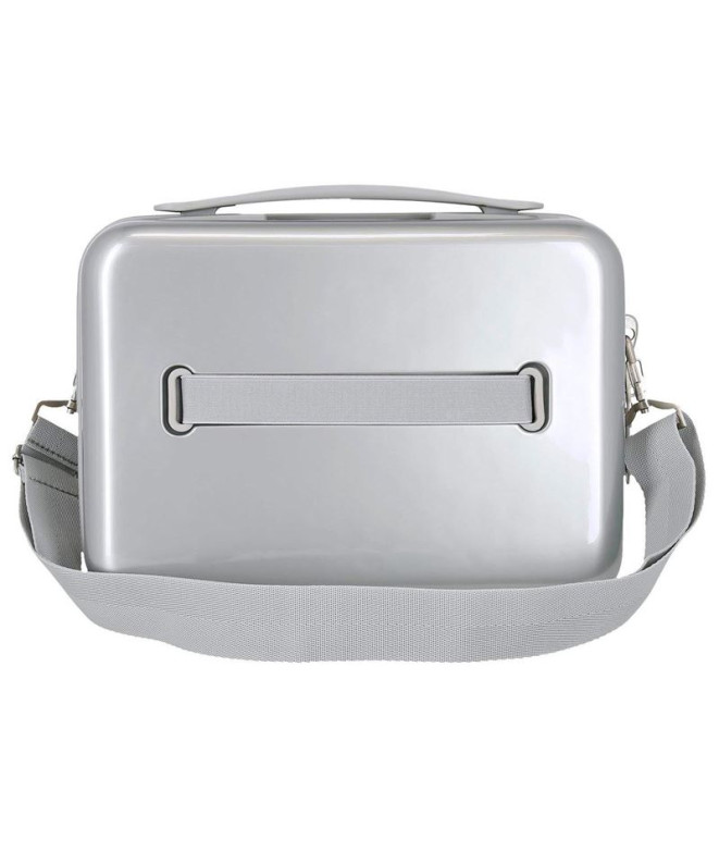 Estojo Disney Abs Disney 100 -Joyful Mickey Cinza