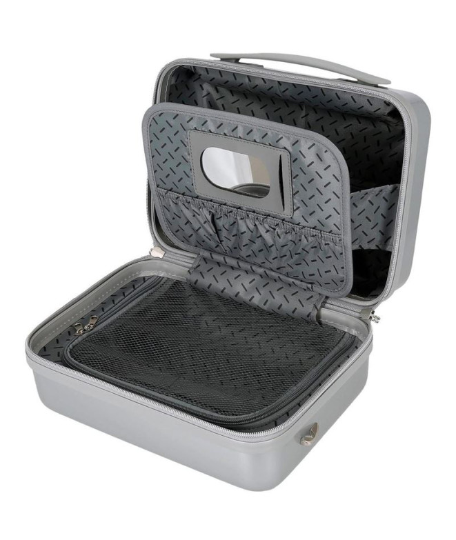 Estojo Disney Abs Disney 100 -Joyful Mickey Cinza