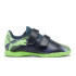 Sapatilhas de Futebol SalaInfantil Puma Future 7 Play It V cinzento/roxo/verde claro