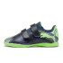 Sapatilhas de Futebol SalaInfantil Puma Future 7 Play It V cinzento/roxo/verde claro