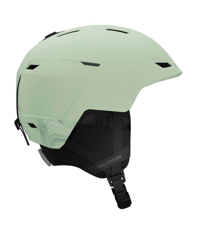 Casco de Esquí y Snow Salomon Icon Lt Pro Blanco Moss