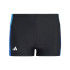Fato de banho Natação Menino de Adidas Colorblock 3-Stripes Swim Boxer Preto