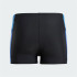 Fato de banho Natação Menino de Adidas Colorblock 3-Stripes Swim Boxer Preto