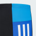 Fato de banho Natação Menino de Adidas Colorblock 3-Stripes Swim Boxer Preto