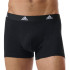 Slip Homme Boxer Adidas Active Flex Cotton Noir/Gris/Blanc Pack