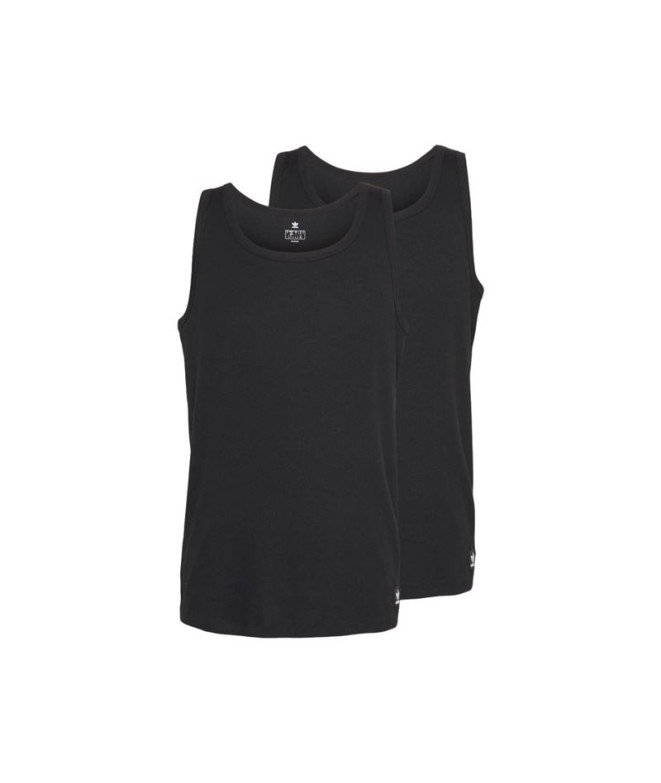 Camiseta adidas Top Homem Tank Active Flex Cotton Preto/Preto Pack