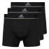 Cuecas adidas Calções boxer Active Micro Flex Eco Preto/Preto/Preto Pack