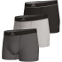 Cuecas adidas Calções boxer Active Micro Flex Eco Preto/Laranja/Cinza Pack