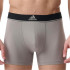 Cuecas adidas Calções boxer Active Micro Flex Eco Preto/Laranja/Cinza Pack