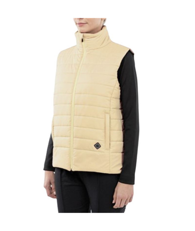 Chaleco Alphadventure Leduk Mujer Beige
