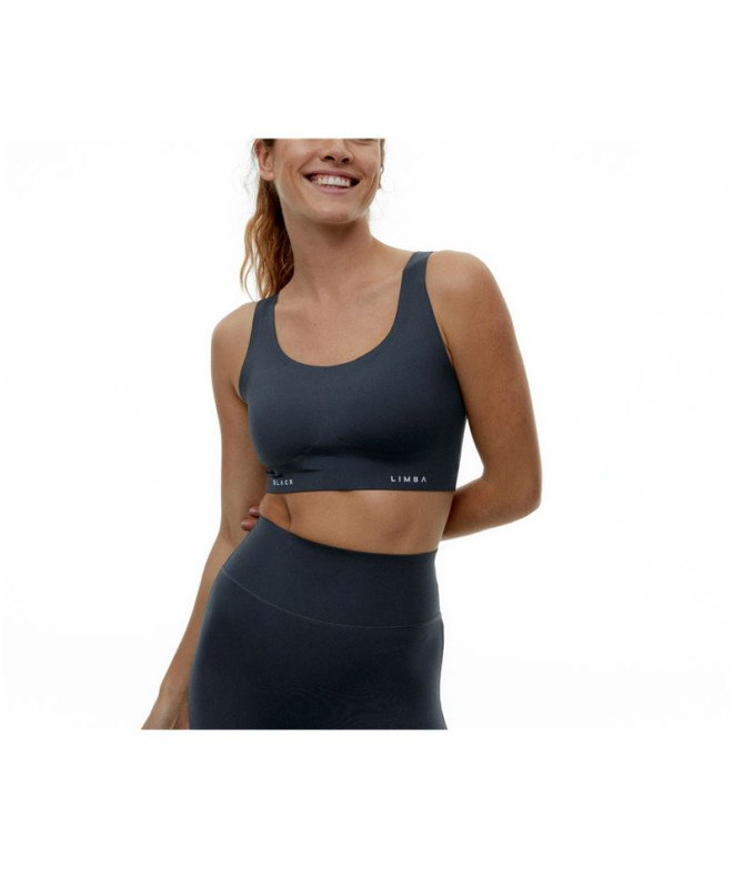 Top deportivo Black Limba One Size Gris