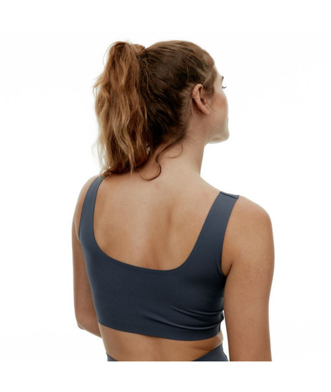 Top deportivo Black Limba One Size Gris