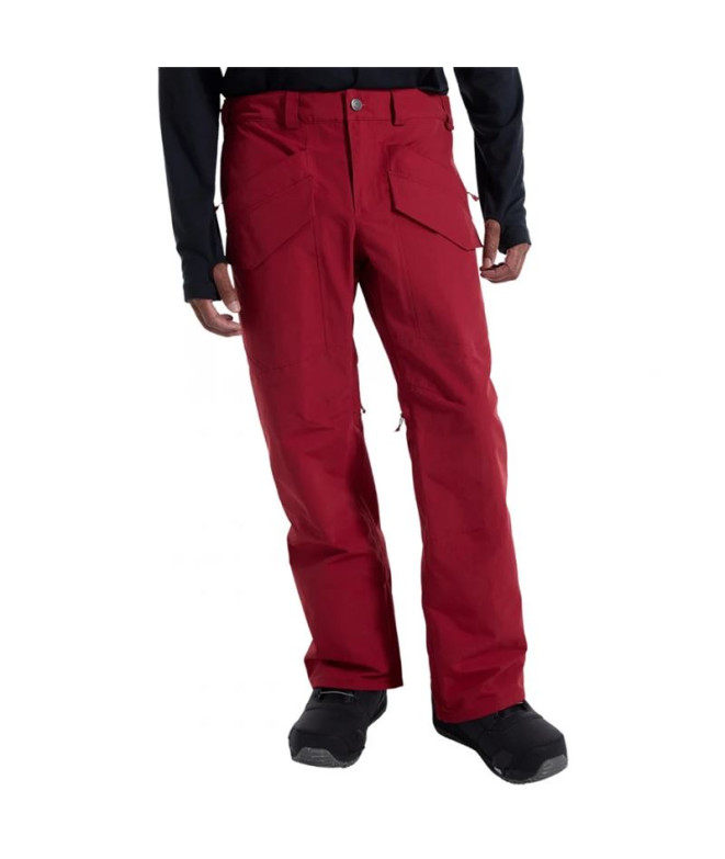 Calça Homem Burton Covert 2.0 Ins Vermelho