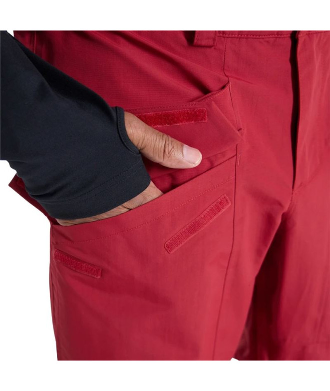 Calça Homem Burton Covert 2.0 Ins Vermelho