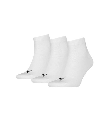 Meias Puma Plain White Pack Meias Puma Plain White Pack