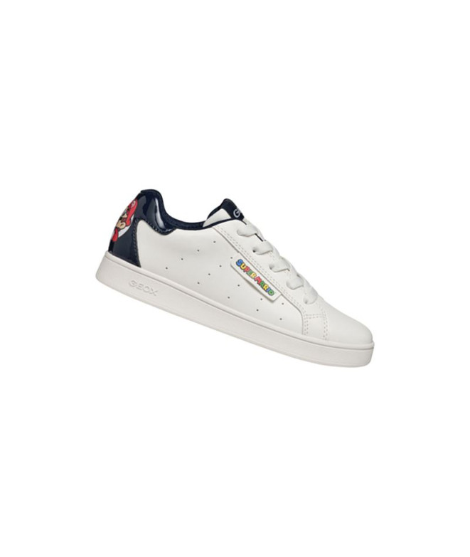 Zapatillas Geox Eclyper Infantil Blanco/Azul...