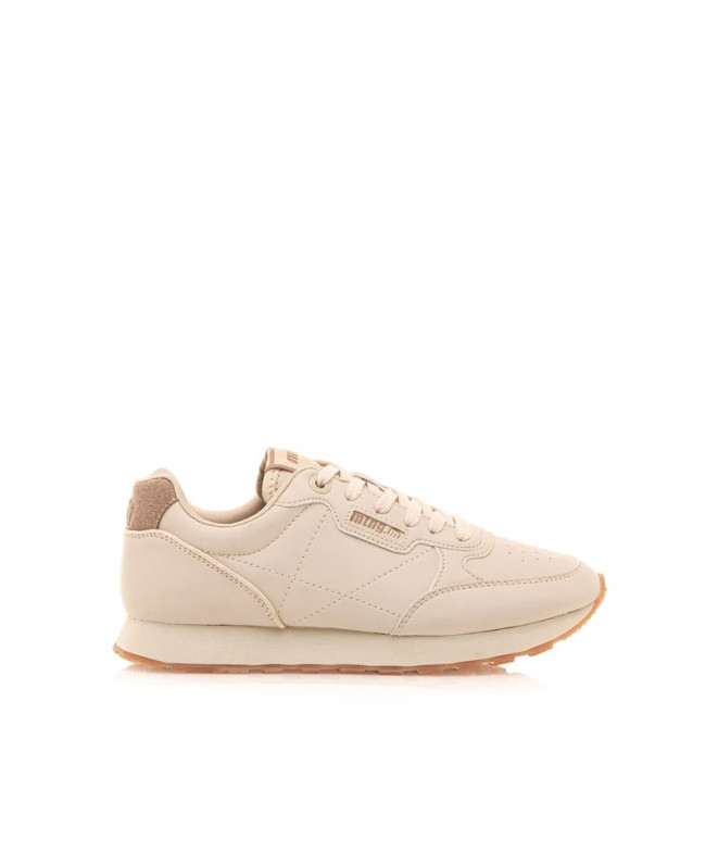 Zapatillas Mustang Joggo Mujer Bulle Nude / Plity N