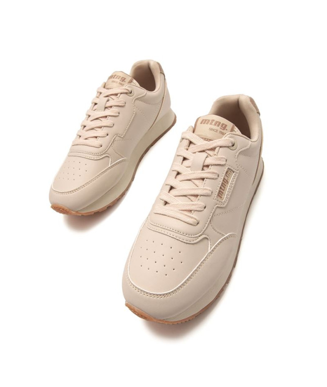 Chaussures Femme Mustang Joggo Bulle Nude /...