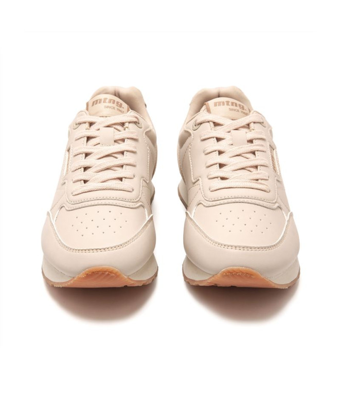 Chaussures Femme Mustang Joggo Bulle Nude /...