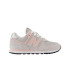 Sapatilhas New Balance 574 Rain Cloud Infantil Rosa Haze
