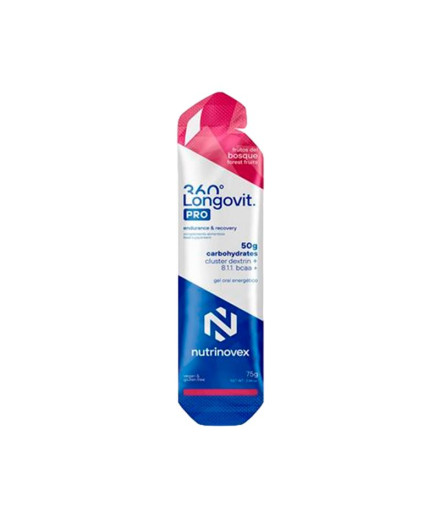 Gel Nutrinovex Longovit 360 75g Frutos del Bosque
