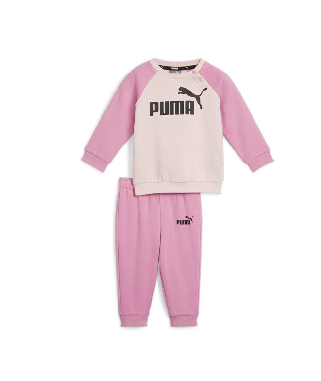 Calça Casual Puma Minicats Ess Raglan Jogger Fl Infantil