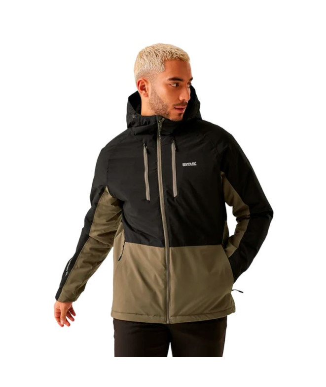 Chaqueta de Montaña Regatta Highton Str III Hombre Crocodile/Negro