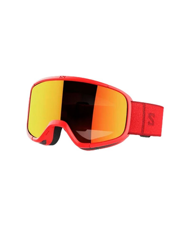 Gafas de Ski de Ski y Snow Salomon Lunettes de protection Aksium 2.0 Rouge/Univ Mid Red