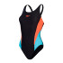 Fato de banho Natação Speedo Mulher de Colourblock 2.0 Preto/ Vermelho/