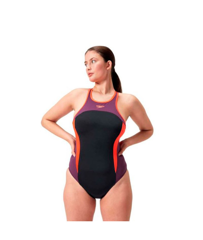 Fato de banho Natação Speedo Mulher de Gola...