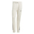 Calça adidas French Terry Homem Essentials Tapered Cuff 3-Stripes Bege