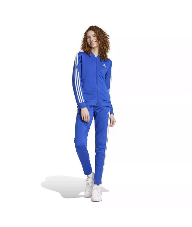 adidas Mulher Fato de treino Essentials 3-Stripes Azul