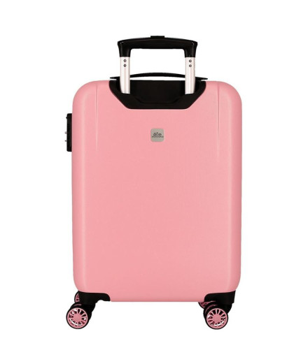 Valise Disney Abs 55Cm 4W Minnie et Mickey Paris Nude Rose 2