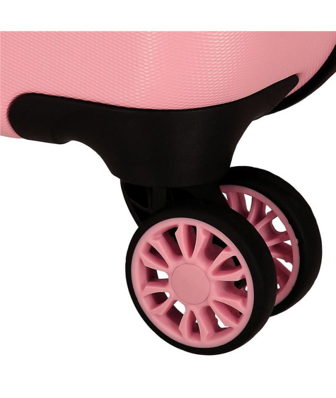 Mala Disney Abs 55Cm 4W Minnie e Mickey Paris...